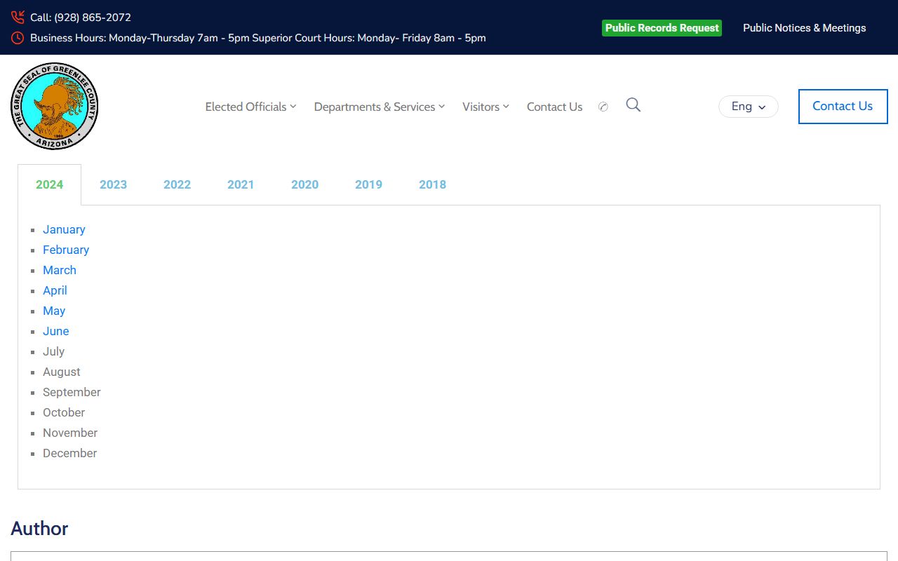 Greenlee County Sheriff jail logs database for recent bookings